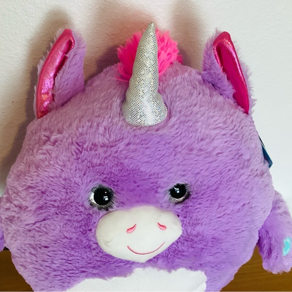 Hug Me Light Up Stuffed Animal light purple Owl 14” Tall Ages 3+Squishy - Picture 3 of 9